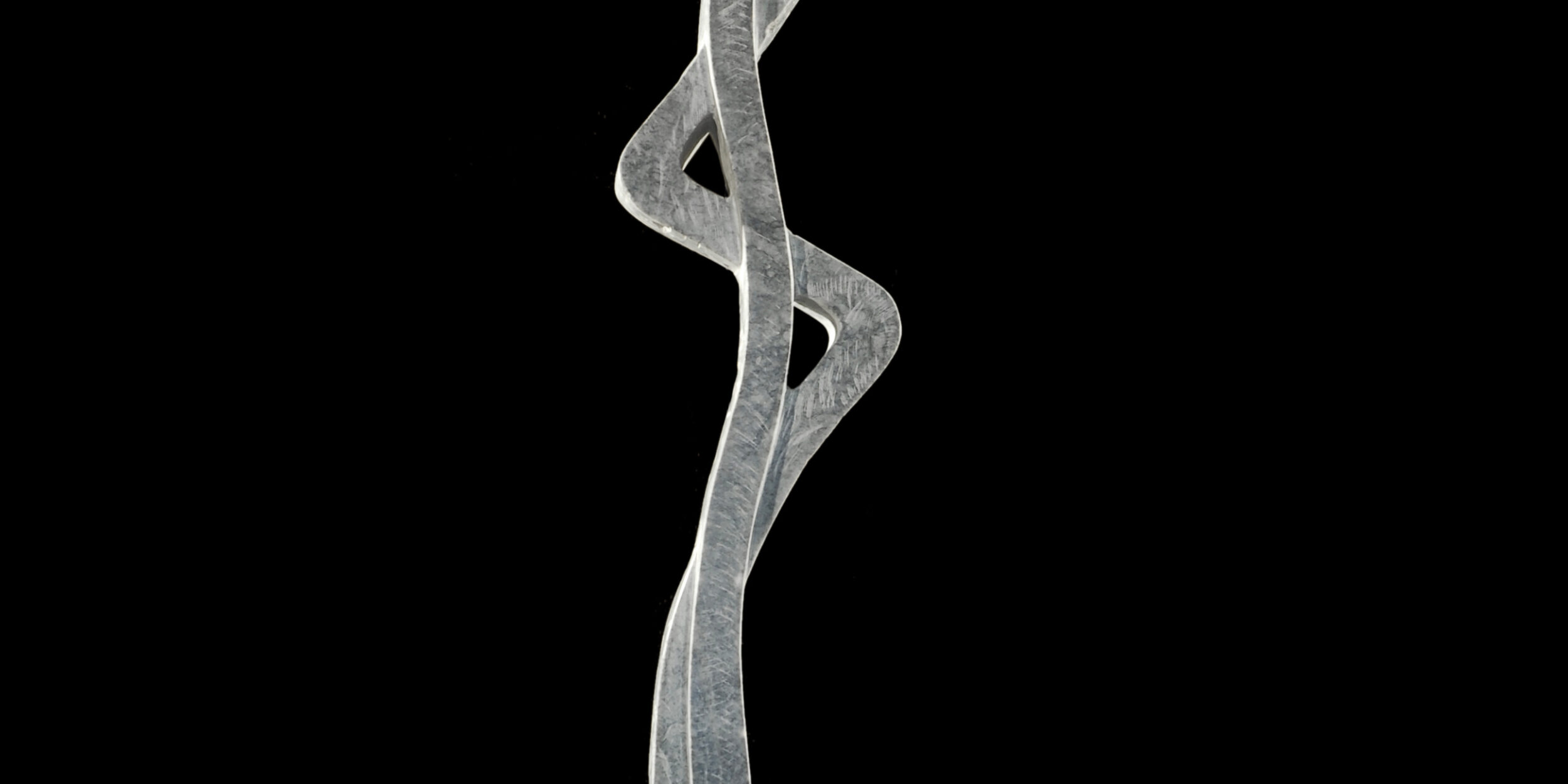 Frank Teufel: o.T. Blaufalter Marmor, 101 cm ©Premium Modern Art, 6.800 Eur