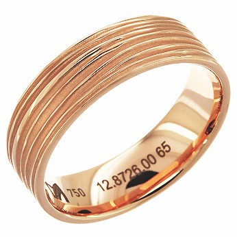 Ring Twinset 18kt Rotgold - Meister - 12.8726.05