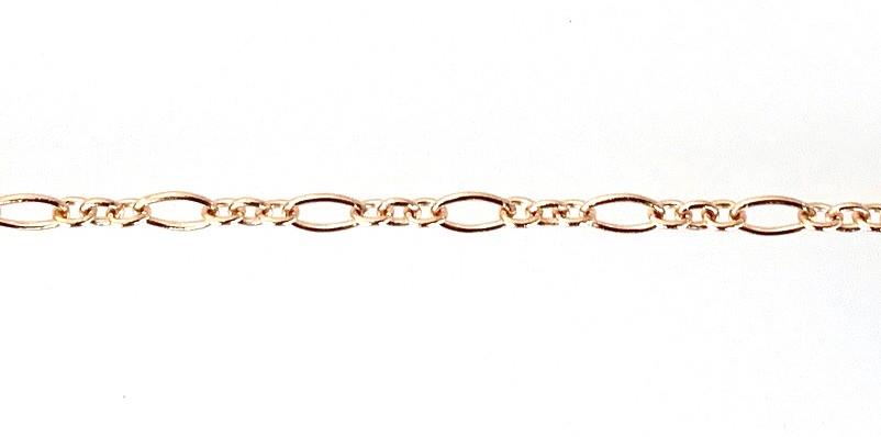 Halskette Lux 18ct Roségold 55cm - Bron - 7CR442755
