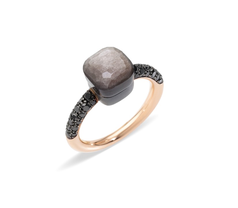 Ring Nudo Petite Obsidian - Pomellato - A.B704BBT7OSS
