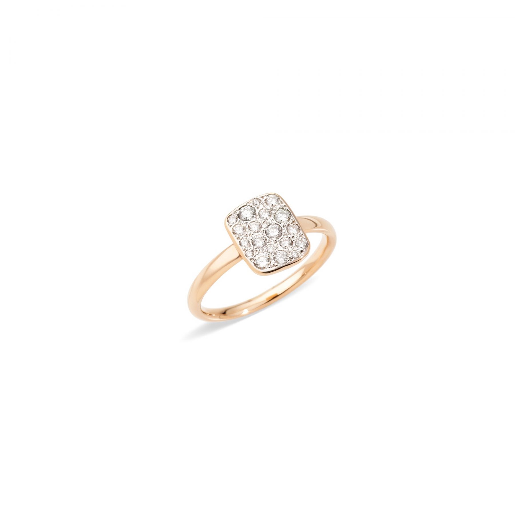 Ring Sabbia weiße Diamanten - Pomellato - A.B903PO7/B9