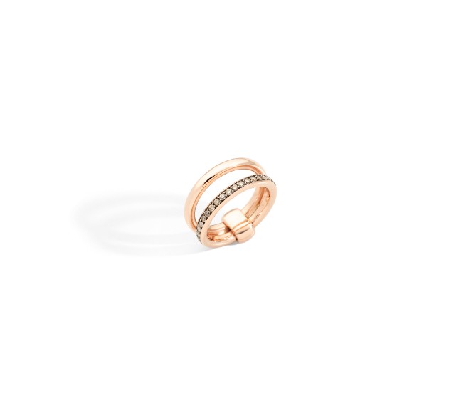 Ring Iconica braune Diamanten - Pomellato - A.C010/BRO7