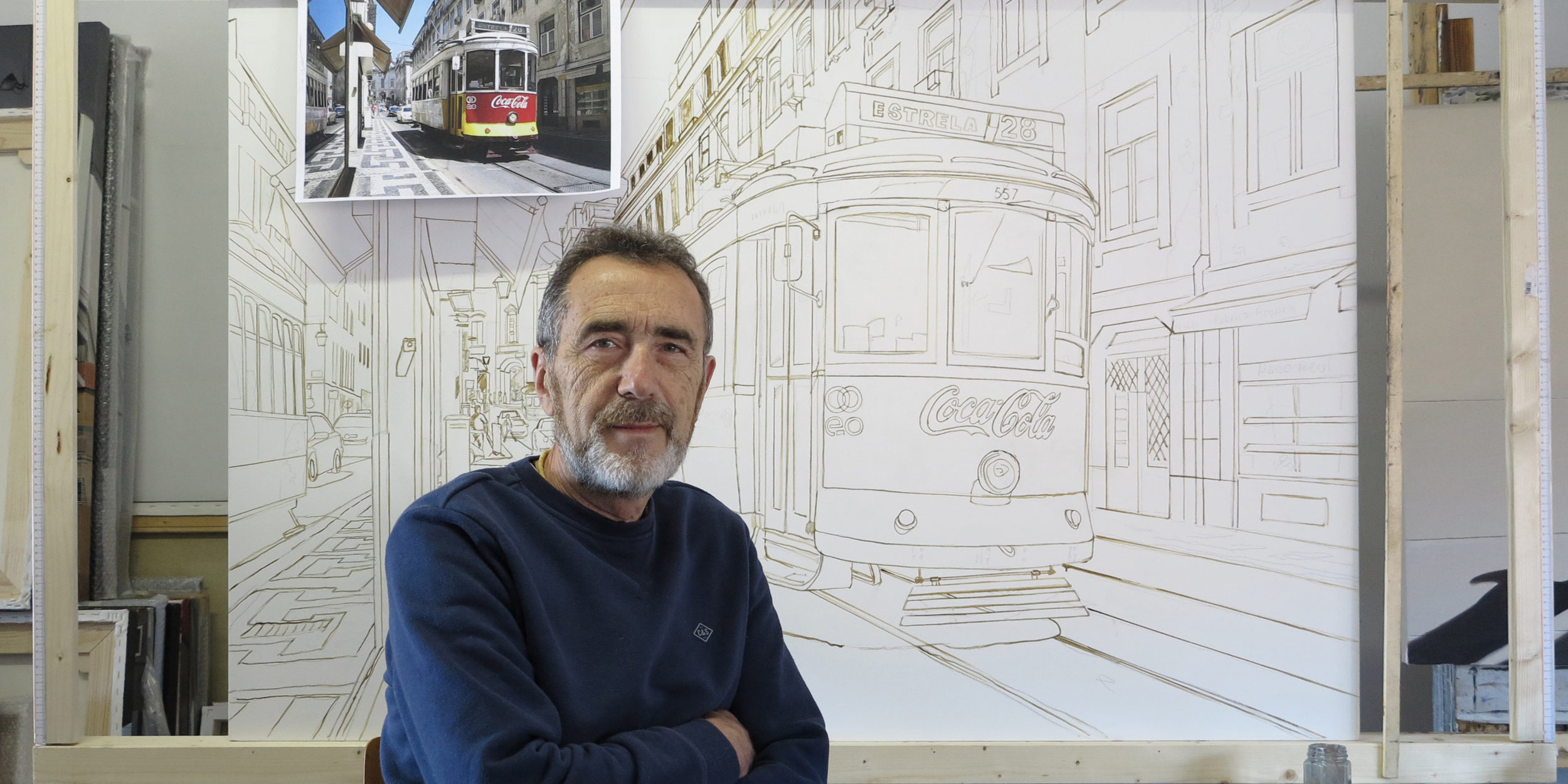 Claudio Filippini in seinem Atelier ©Claudio Filippini