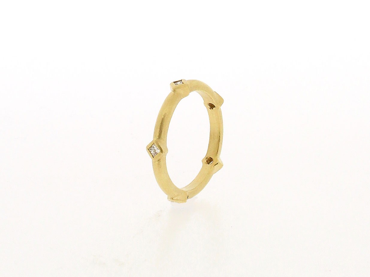 Ring Diamanten 18ct Gelbgold - Individuelle Marken - R22920080