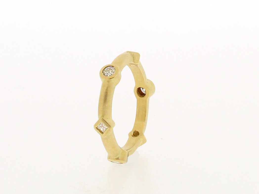 Ring Diamanten 18ct Gelbgold - GalerieVoigt - R24120080