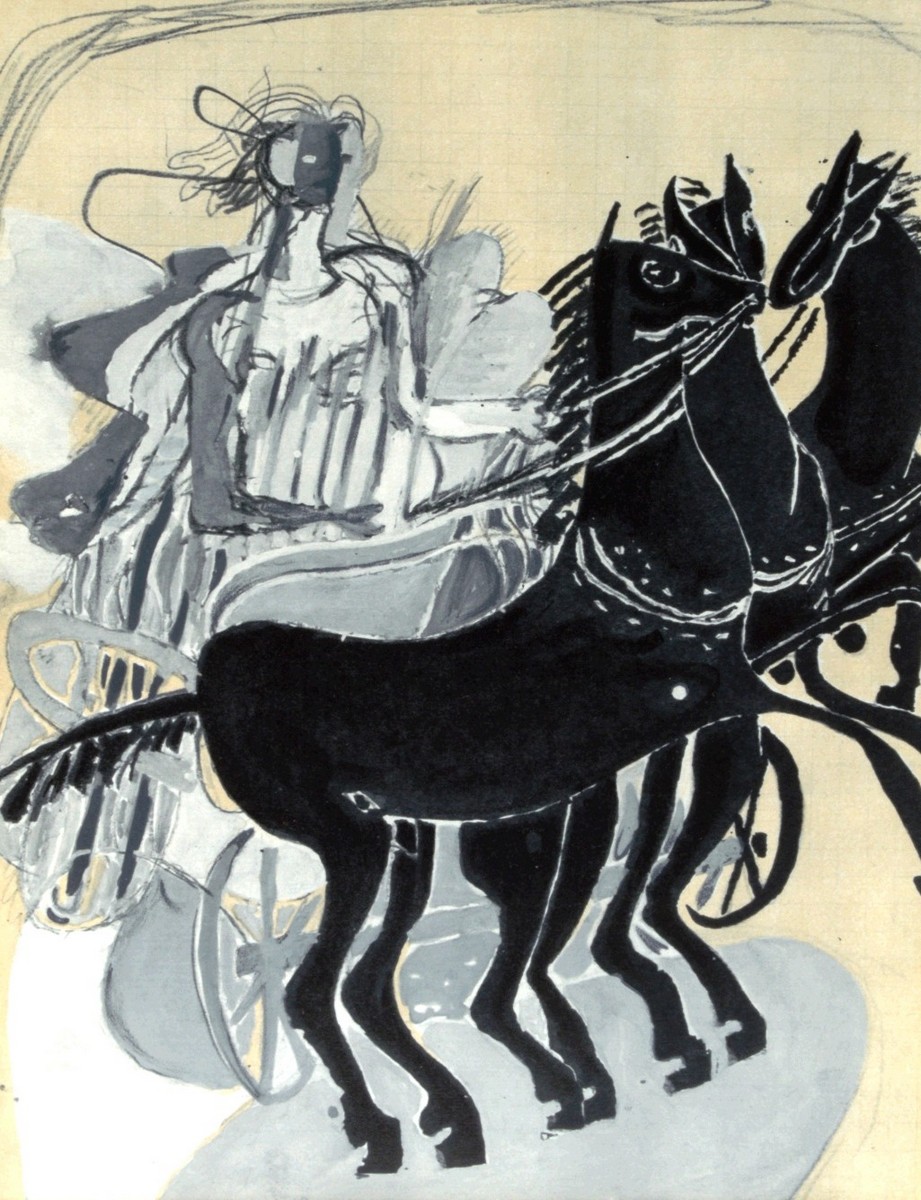 Le char - Braque, Georges - k-11865