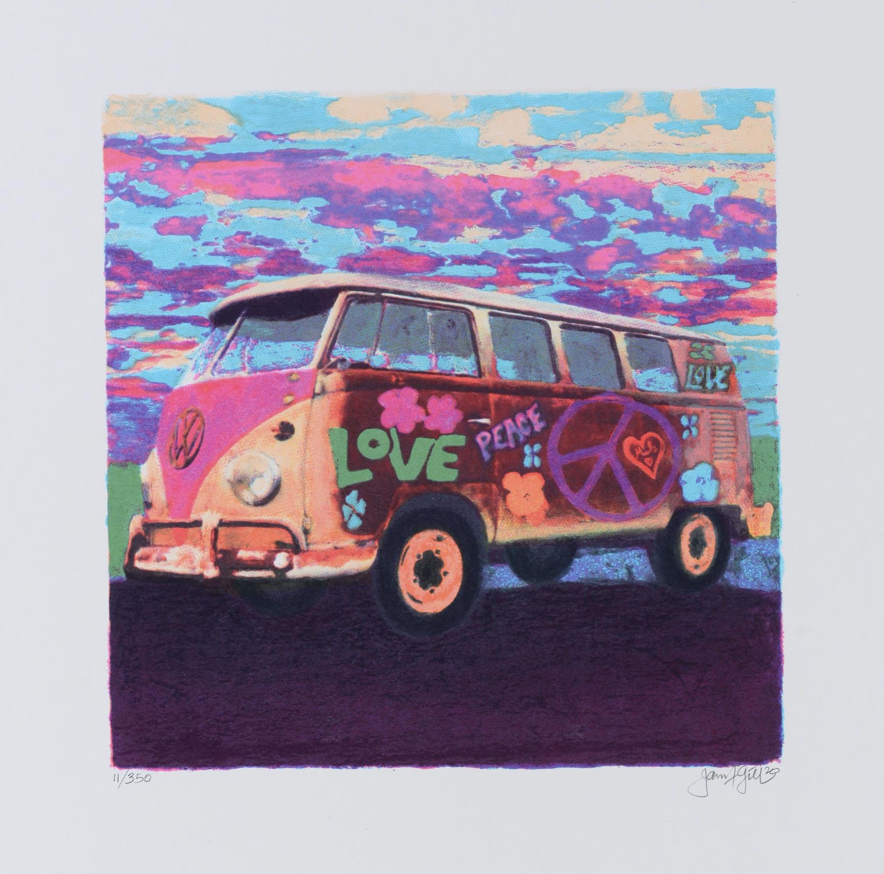 Mini Hippie Bus - Gill, James Francis - k-2106GIL1