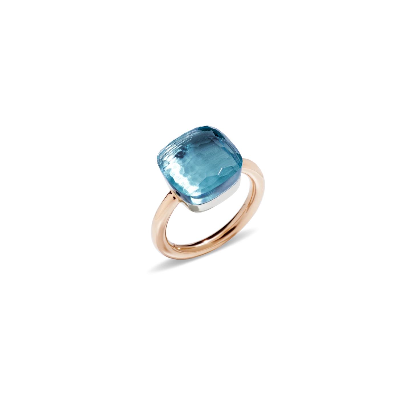 Ring Nudo Maxi blauer Topas - Pomellato - A.B201/O6/OY