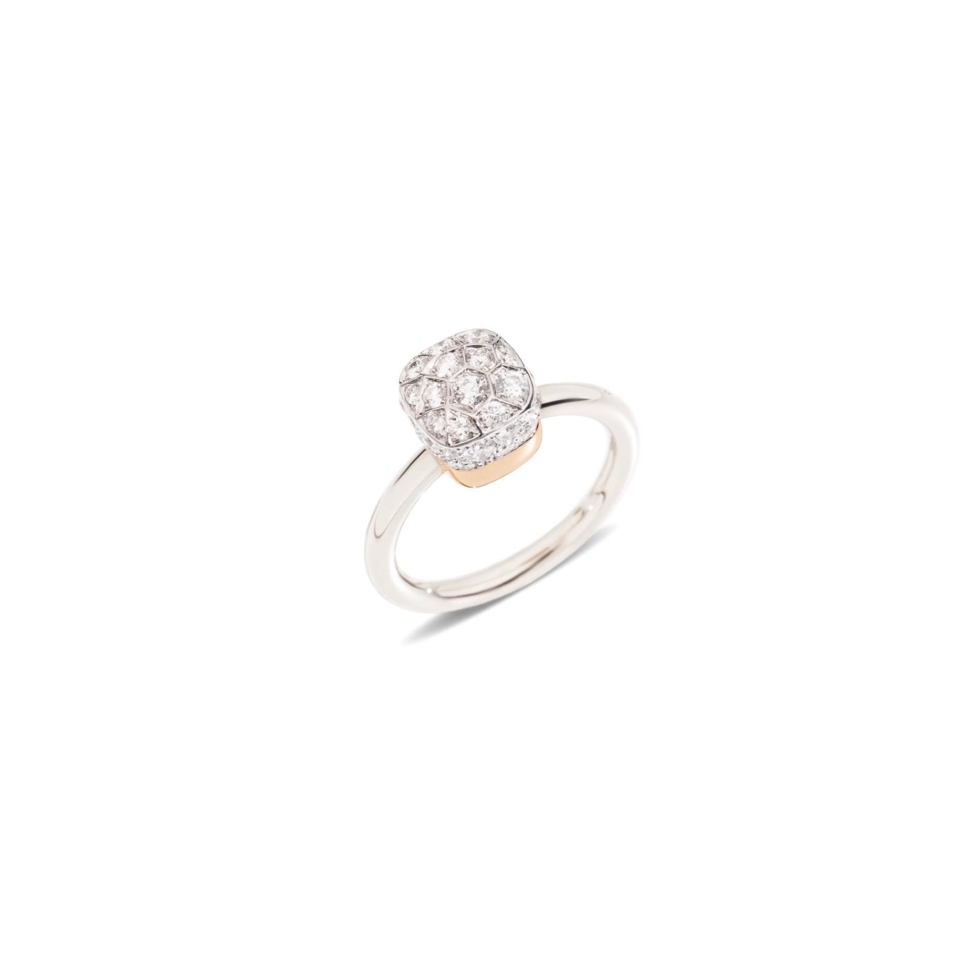 Ring Nudo Diamanten 18kt Gold - Pomellato - A.B501/O6/B9