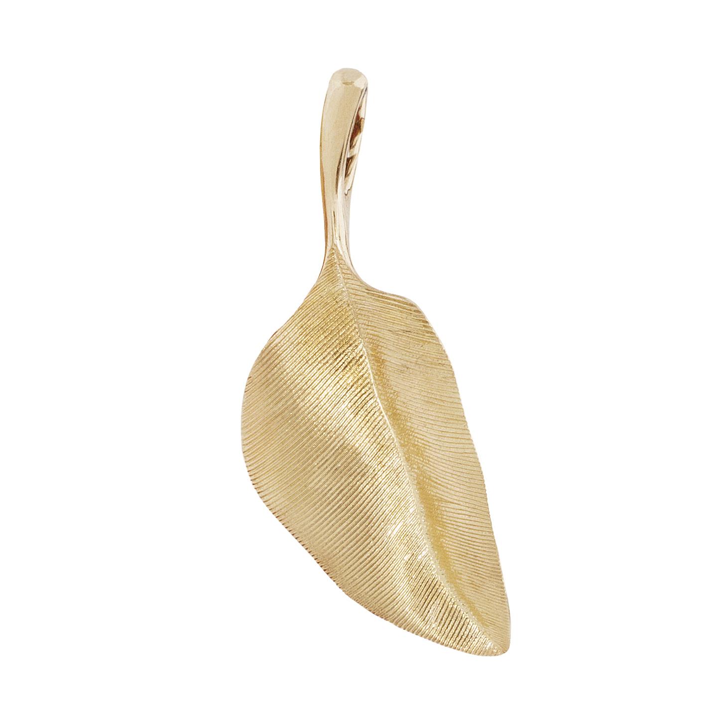 Anhänger Leaves 18ct Gelbgold - Ole Lynggaard - A3008-403