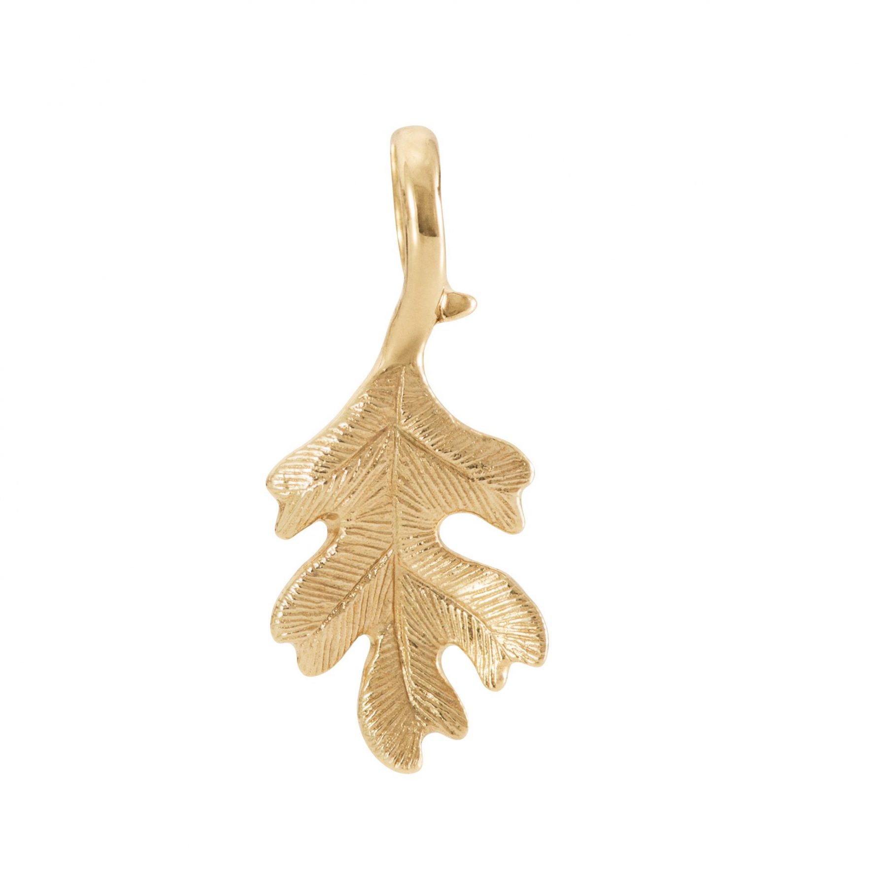 Anhänger Eichenblatt 18K Gelbgold - Ole Lynggaard - A2830-402