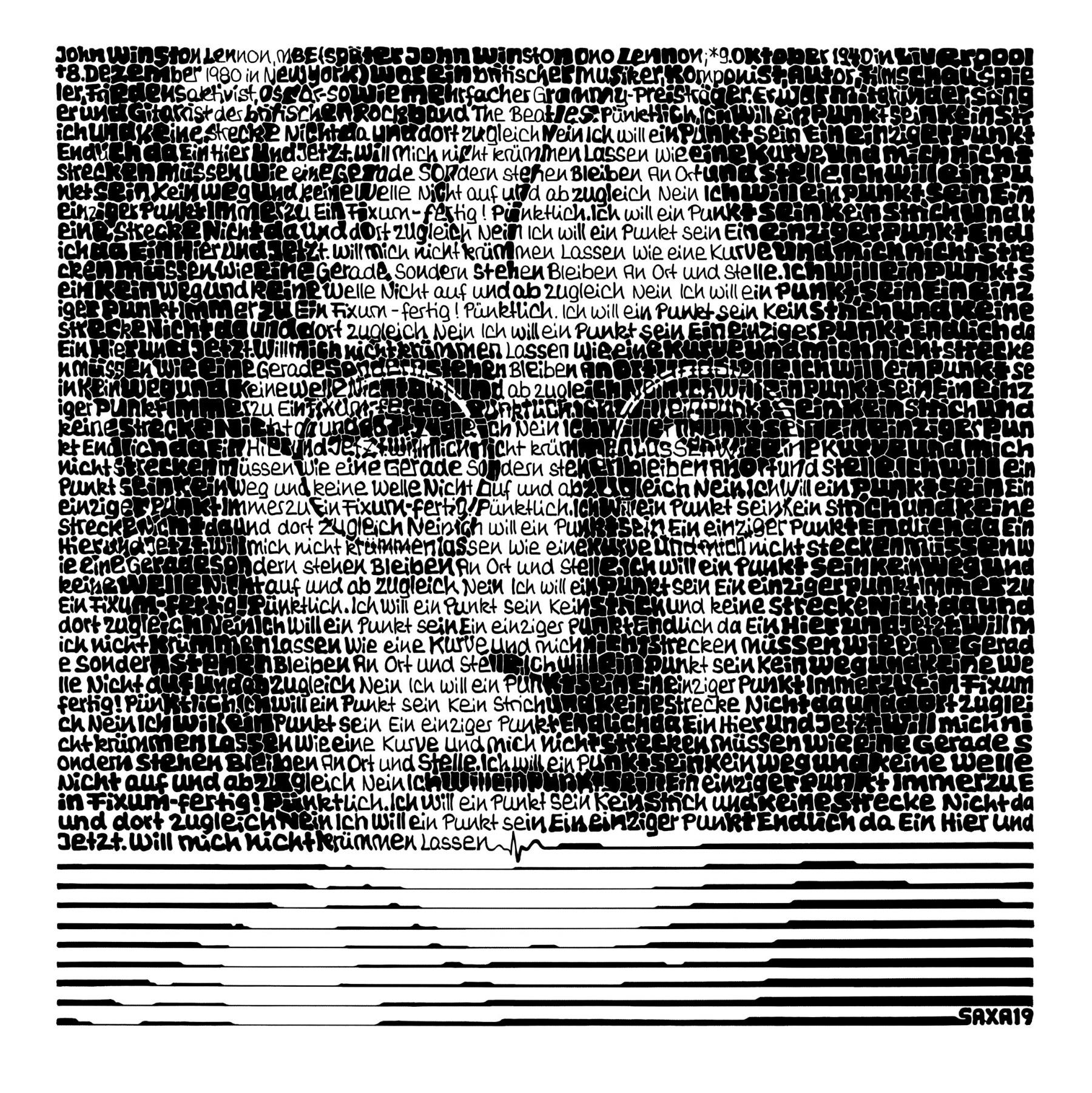John Lennon Mini - SAXA - k-2202SAXA2