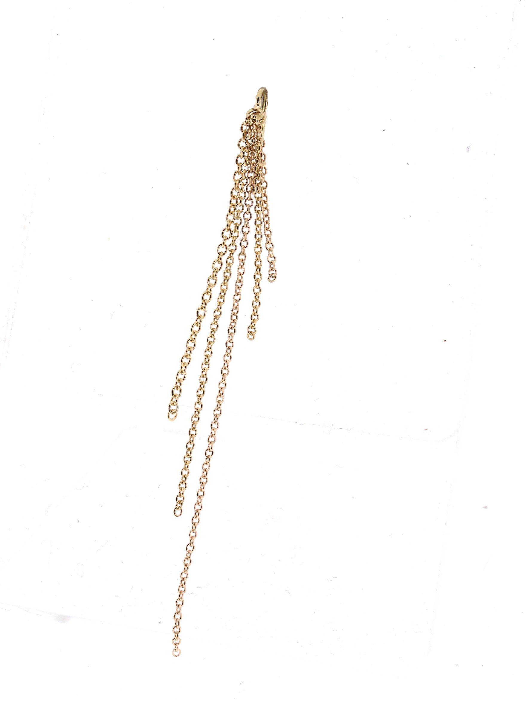 Ohrring Einhänger Kette 18kt Gold - Ole Lynggaard - A2855-401