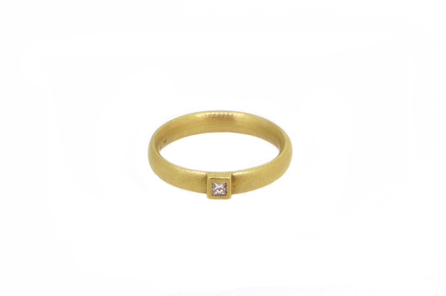 Ring Diamant 18kt Gelbgold - Individuelle Marken - R09020080