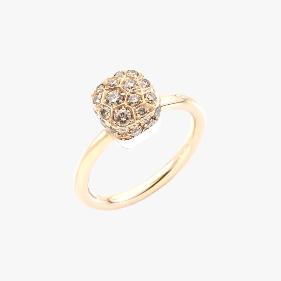 Ring Nudo Petit Solitaire Diamanten - Pomellato - PAC2501O6000DBR