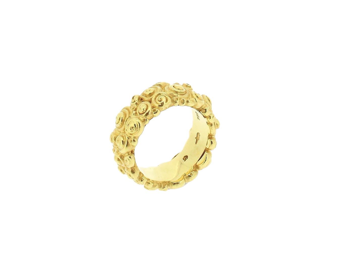 Ring Rosen 18ct Gelbgold - Individuelle Marken - 010602