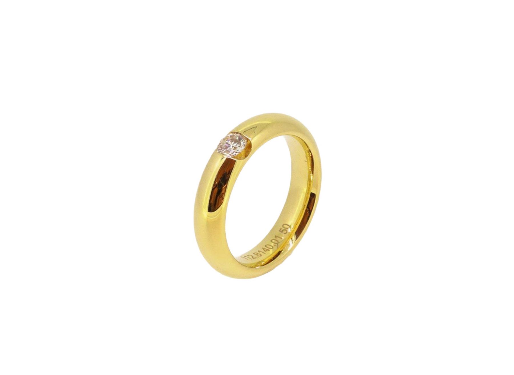 Ring 0,22ct Solitaire 18kt Gelbgold - Meister - 112.8140.01