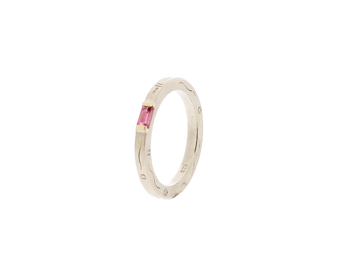Ring rosa Turmalin 925 Silber - GalerieVoigt - 4023-277