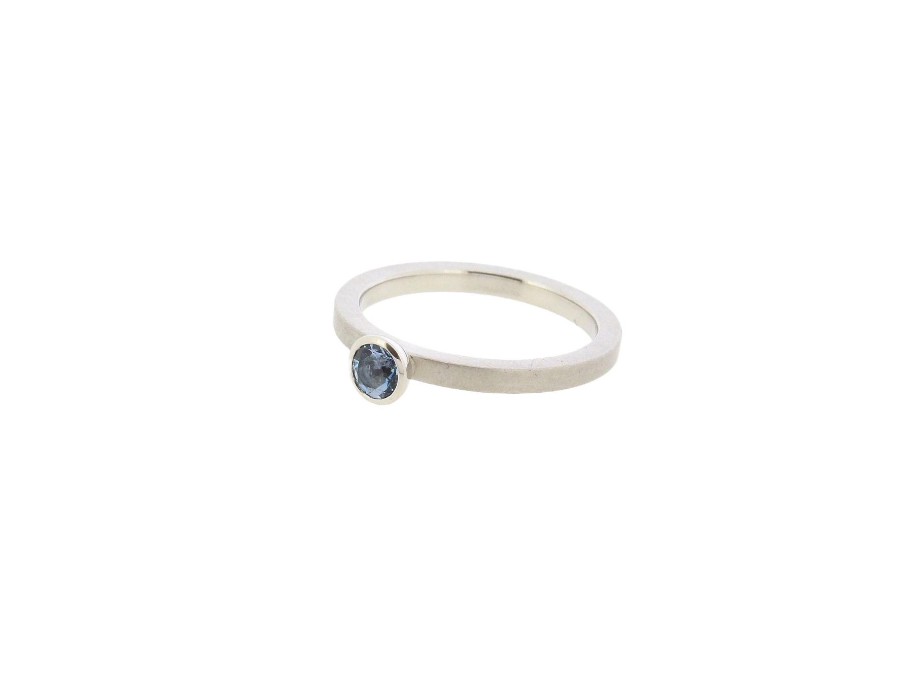 Ring Aquamarin blau Platin 950 - Georg Spreng - 419spre03-6