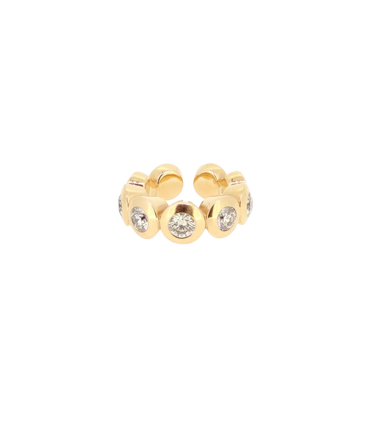 Ring Riviere Brillanten Rosegold - Scheffel - 304170RB