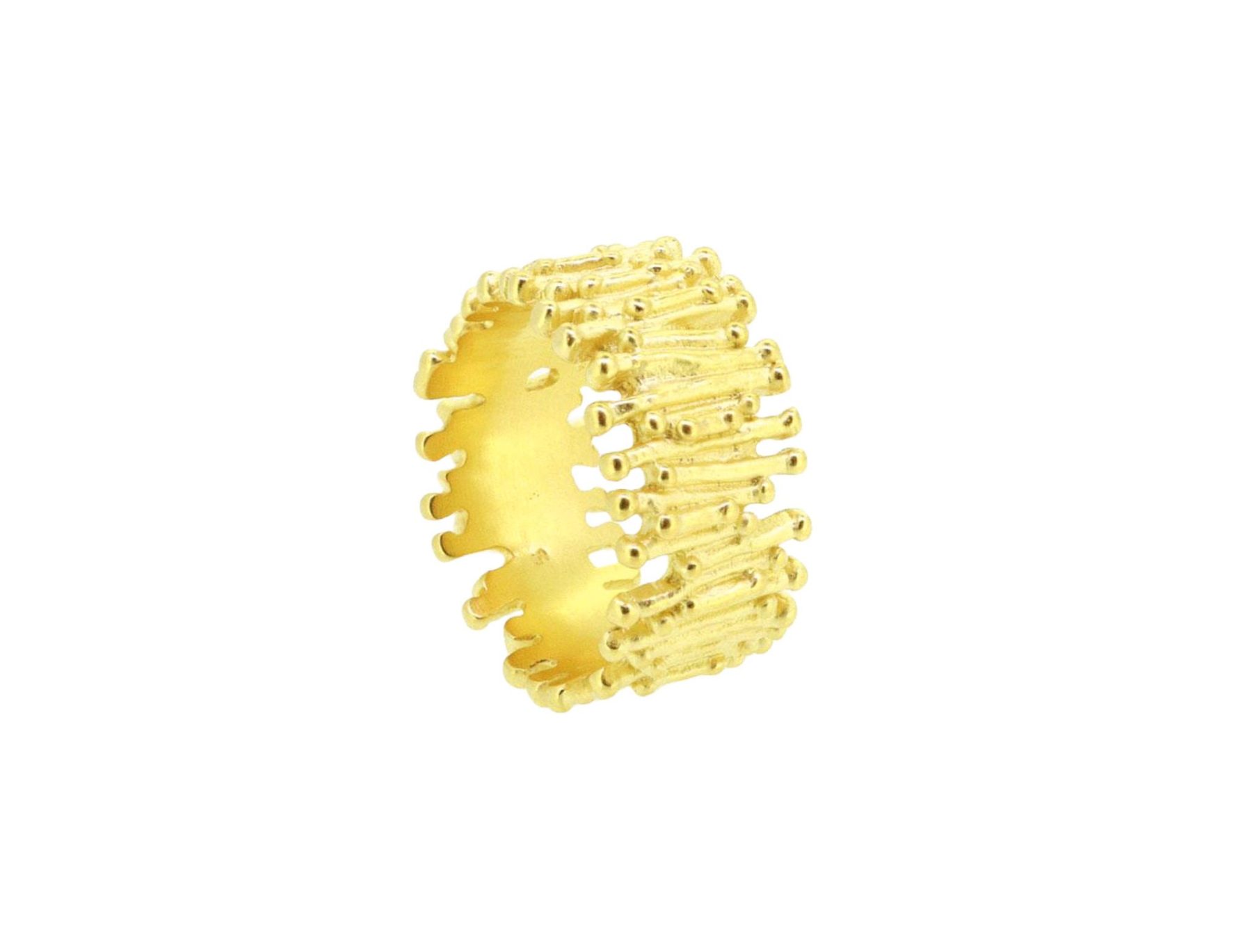 Ring Stipse 925 Silber vergoldet - Diagon - 359Stipsep