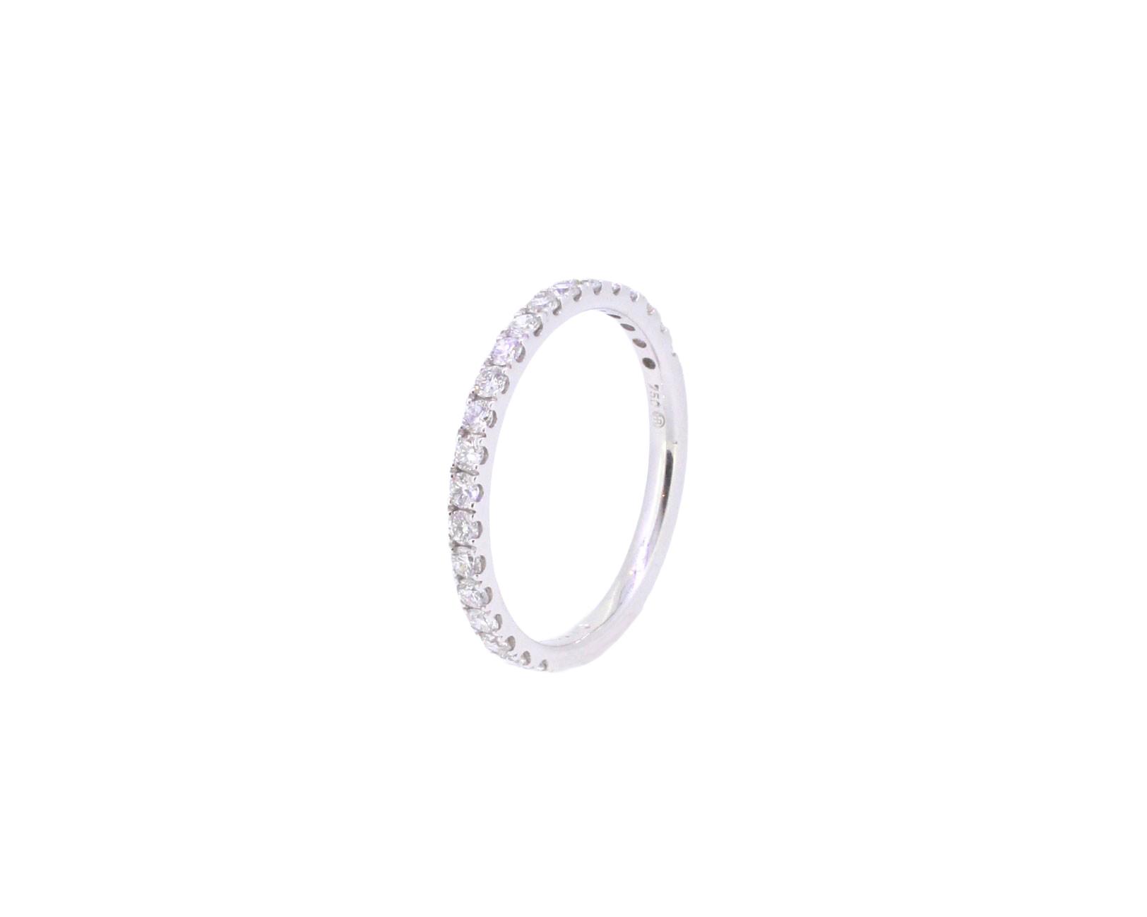 Ring Brillanten 18ct Weißgold - Rivoir - 440550