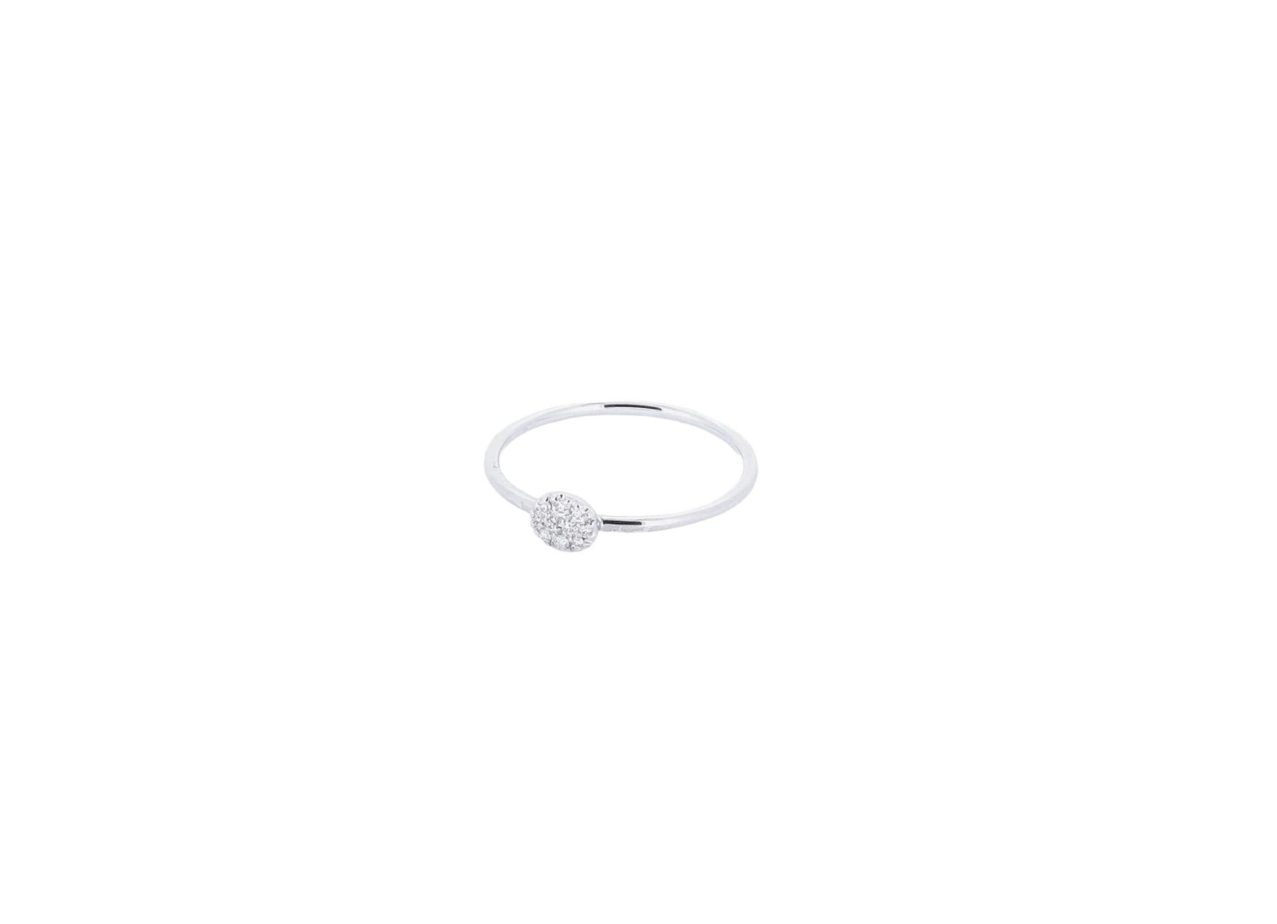 Ring Brillanten 18ct Weißgold - GalerieVoigt - FA2650B001