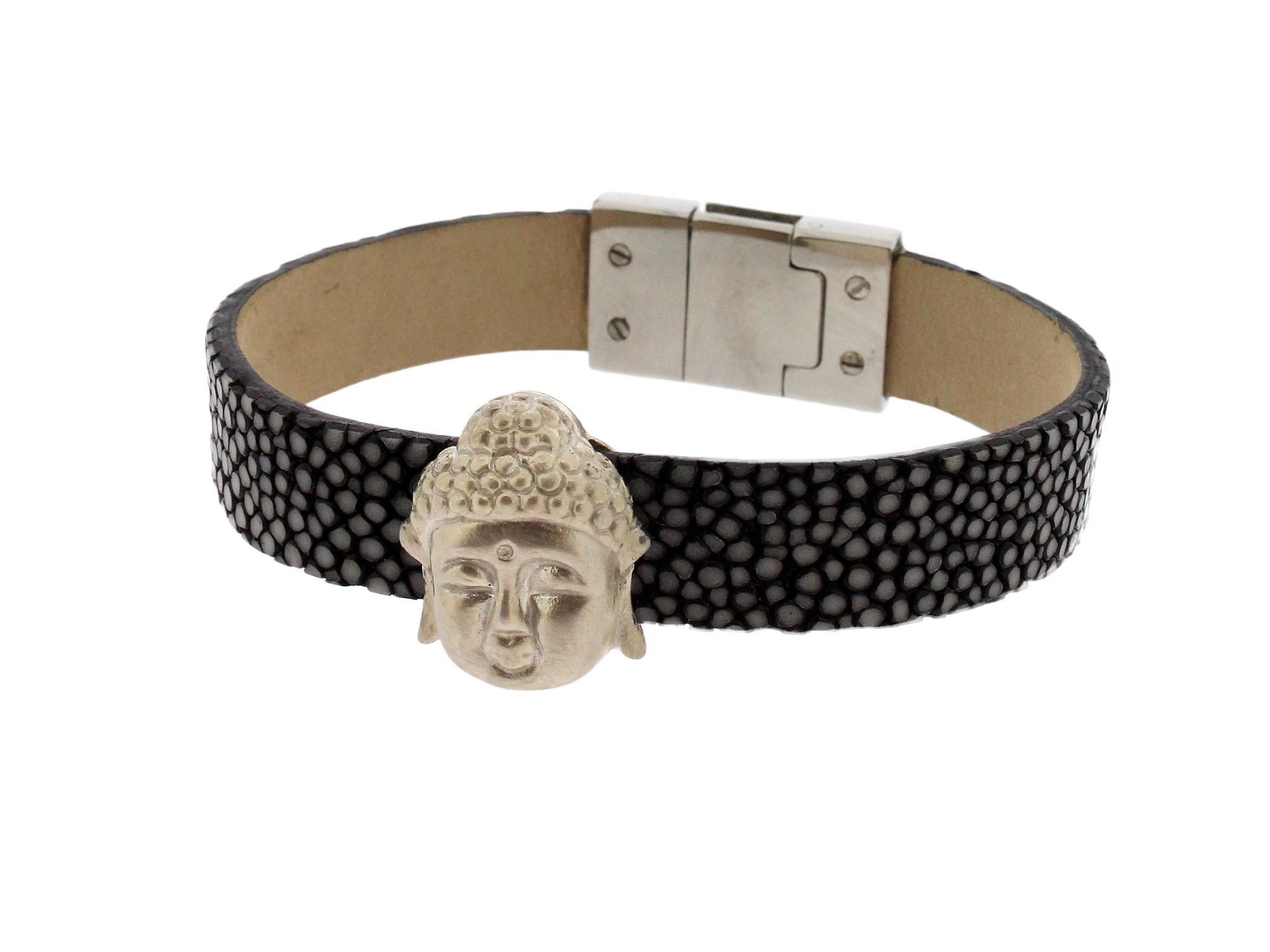 Armband Buddha Rochenleder - Individuelle Marken - R0/BXL0007