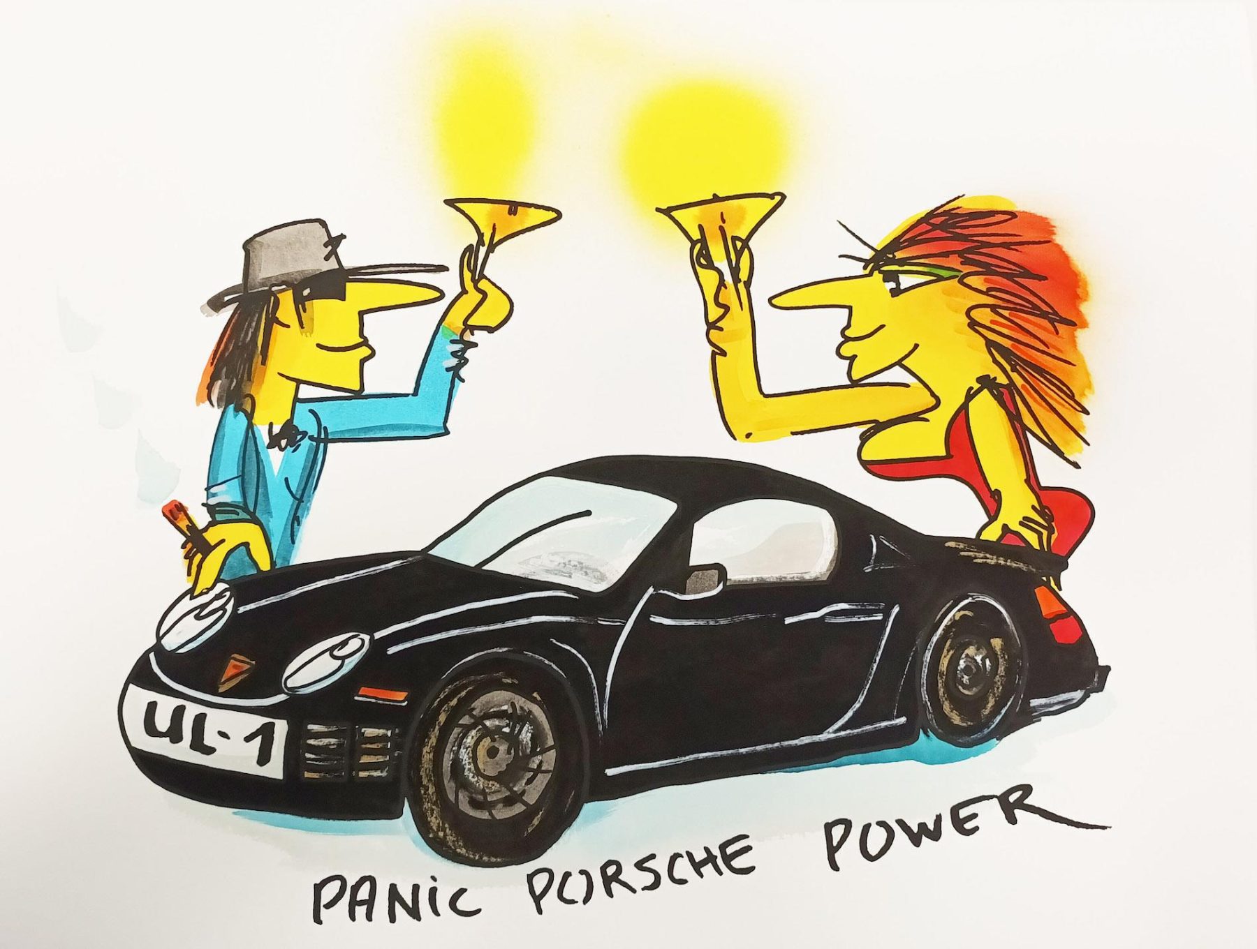 Panik Porsche Power (Black Edition) - Lindenberg, Udo - k-2212LIN1