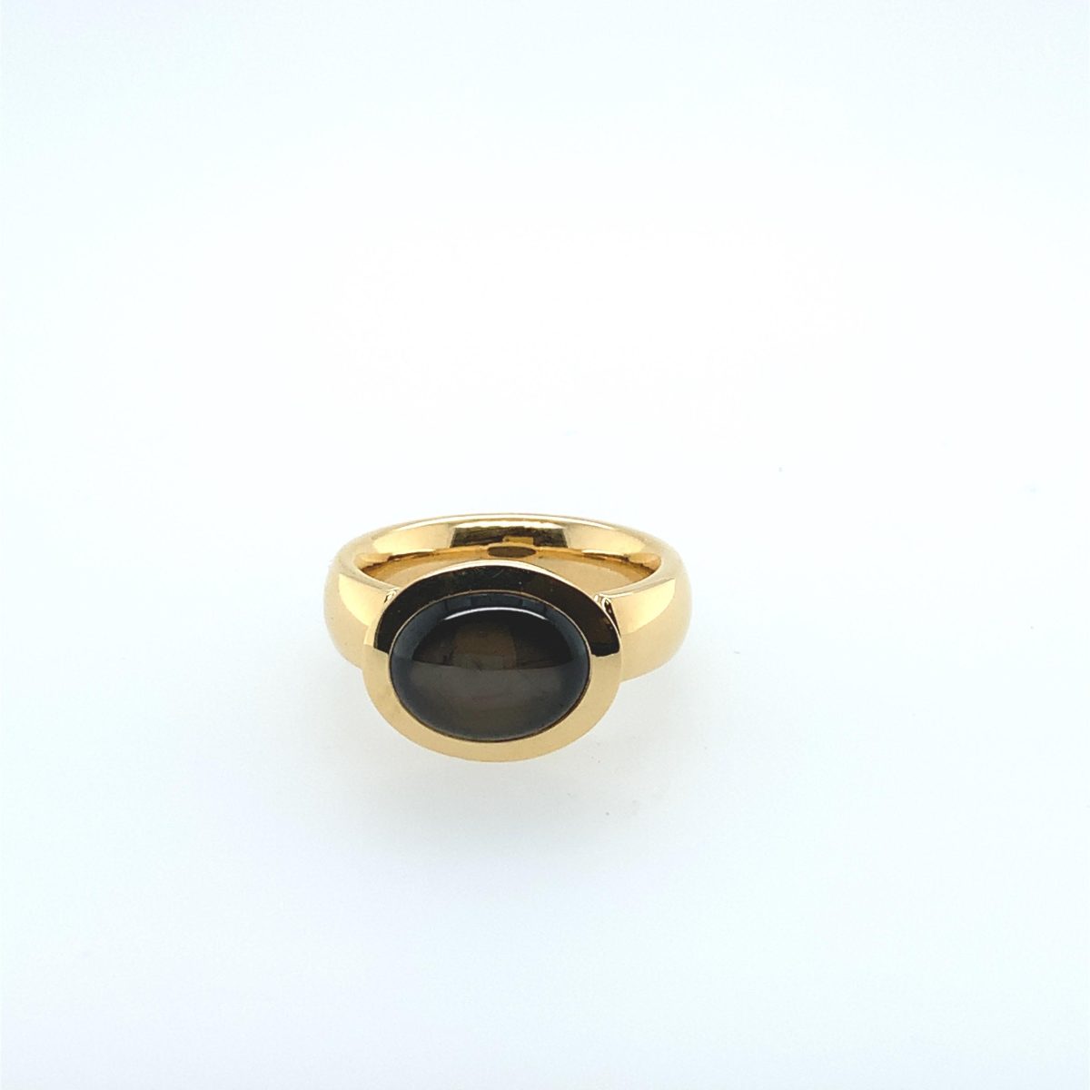 Ring Sternsaphir 18kt Gelbgold - GalerieVoigt - 423dare05-1