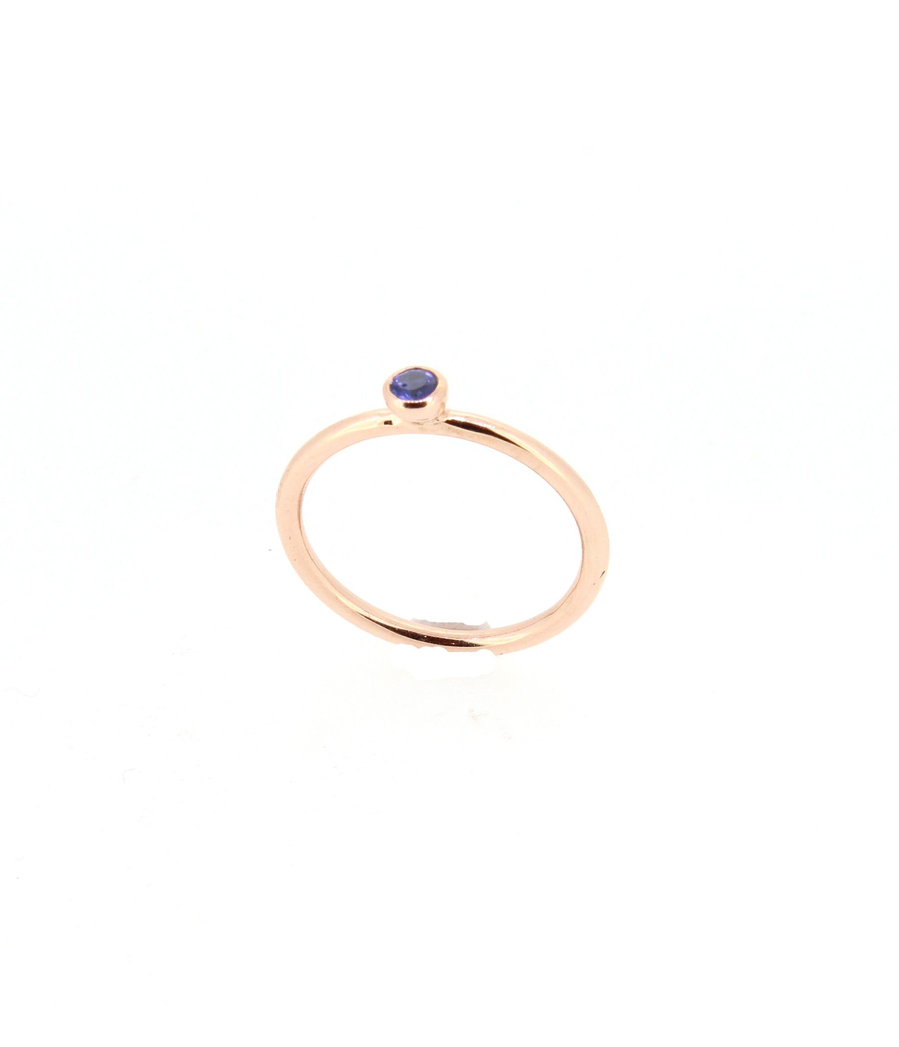 Ring Saphir blau 18kt Roségold - Lefteris Margaritis - RGS003rbs