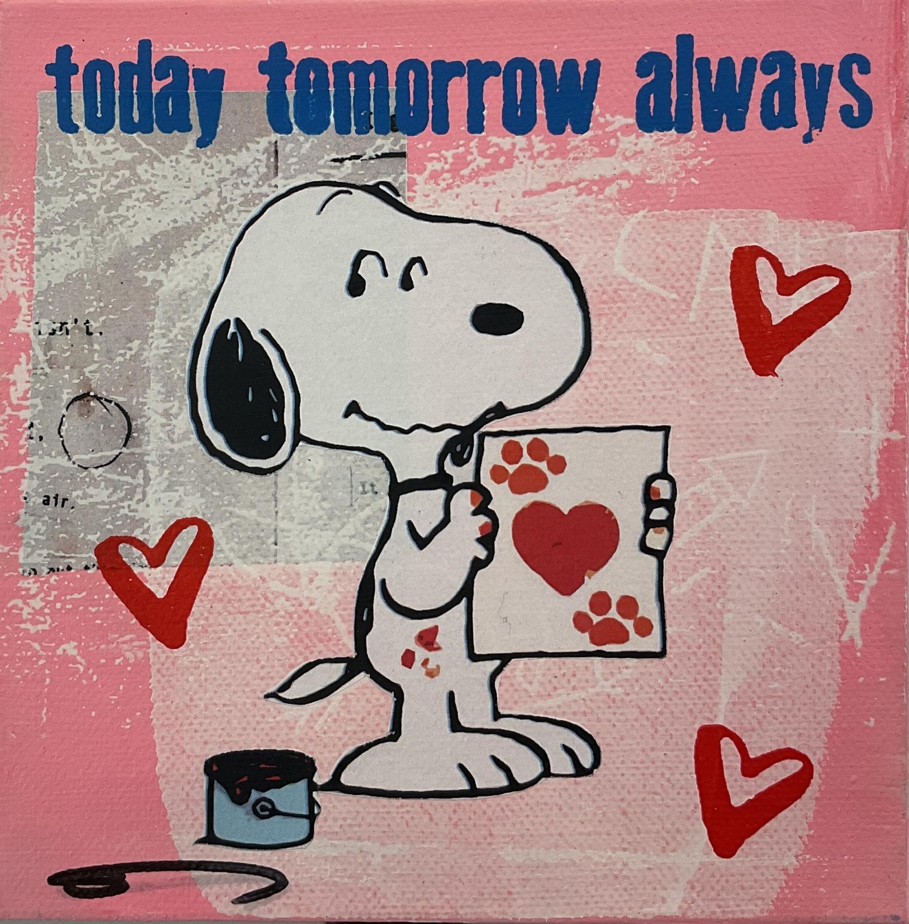 Snoopy "today, tomorrow, always" - Flores, Anna - k-2309AF6