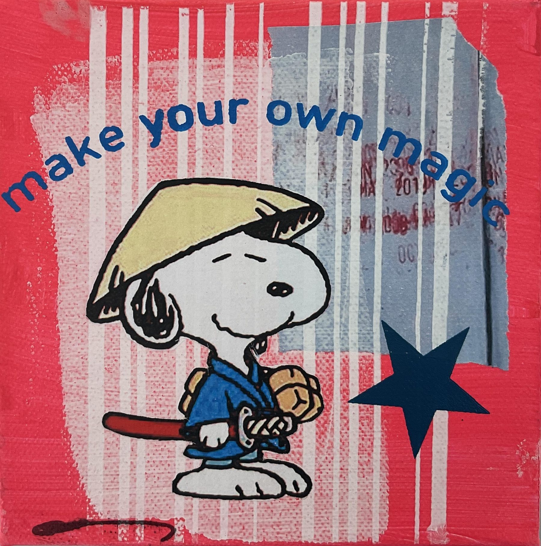 Snoopy "Make your own Magic" - Flores, Anna - k-2309AF8