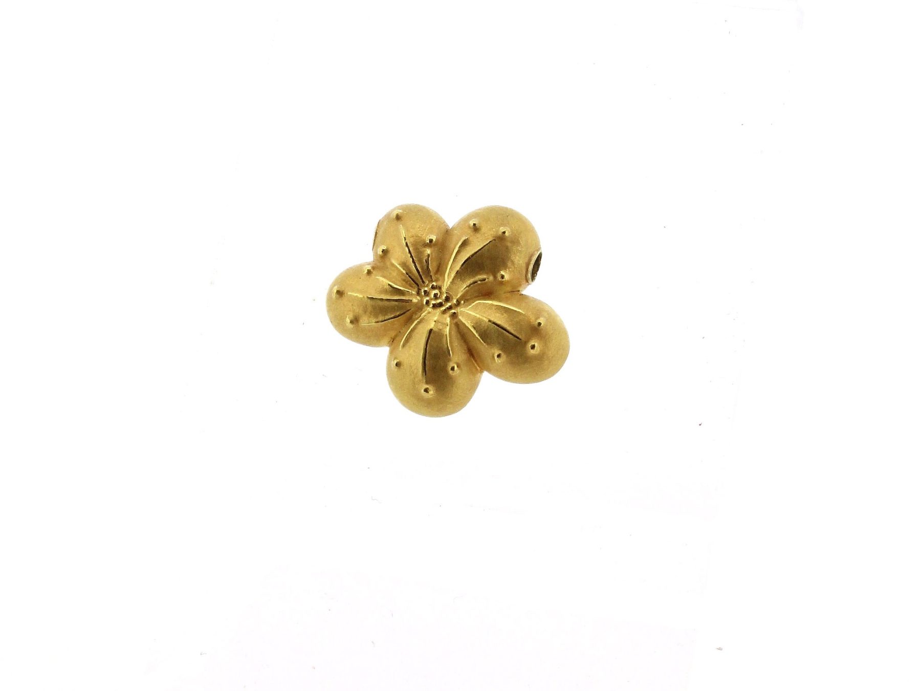 Schließe Blüte 22kt Gold - Individuelle Marken - 307dosc05-1