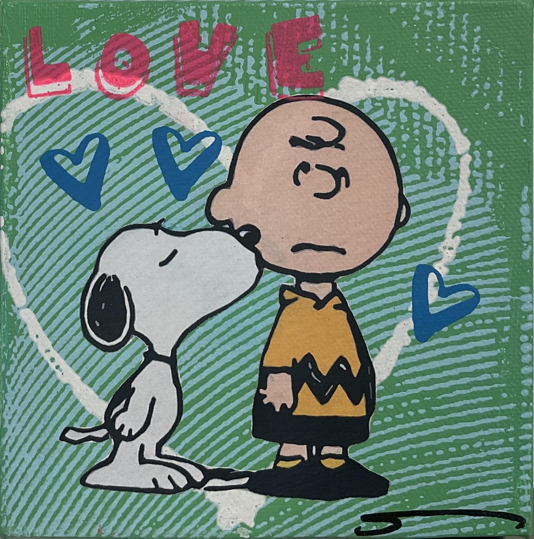 Charlie Brown "Love" - Flores, Anna - k-2401AF06