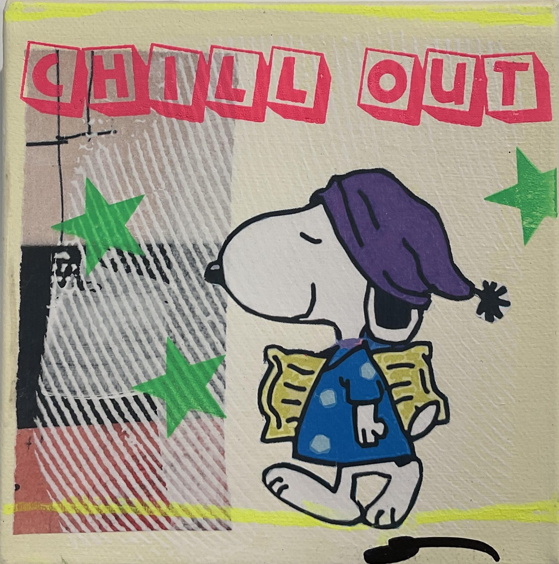 Snoopy "chill out" - Flores, Anna - k-2401AF07