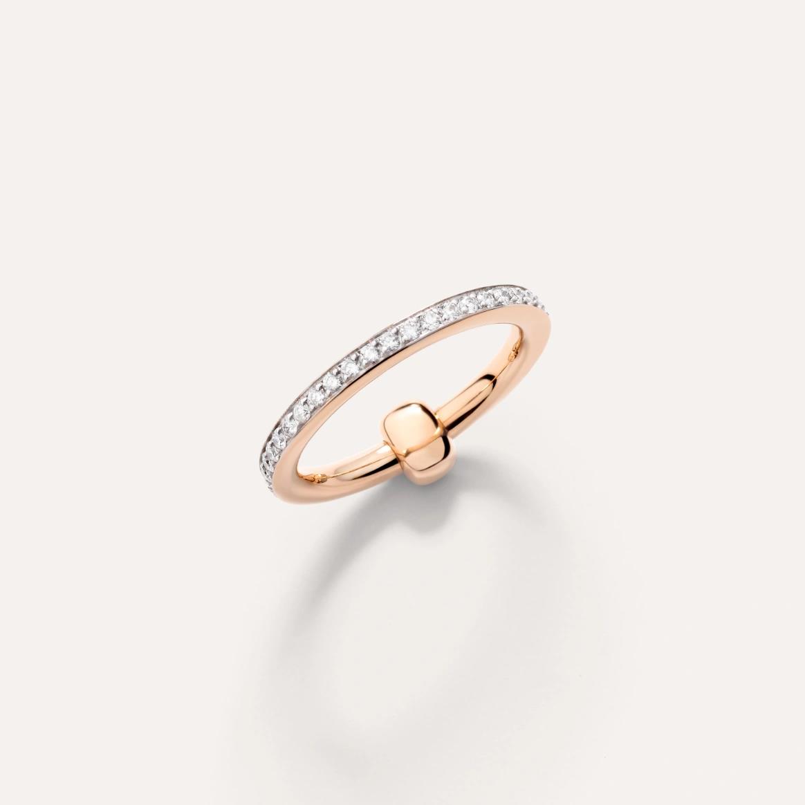 Ring Together Diamanten 18K Roségold - Pomellato - PAC4015_O7WHR_DB000
