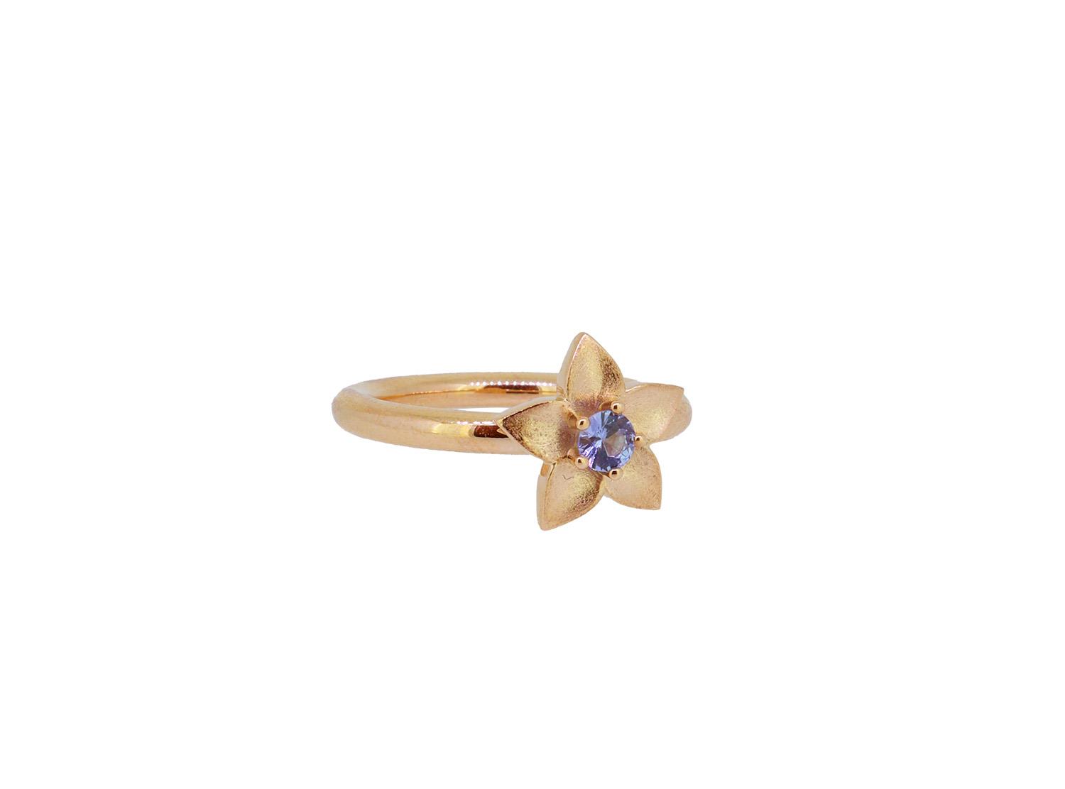 Ring Poppy Saphir Rosegold - Bron - 8RR4916MCS