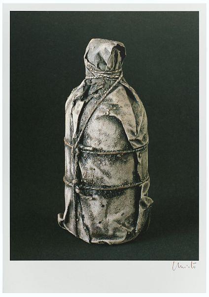 Wrapped Bottle, 1958 - Christo - k-2404CHR01