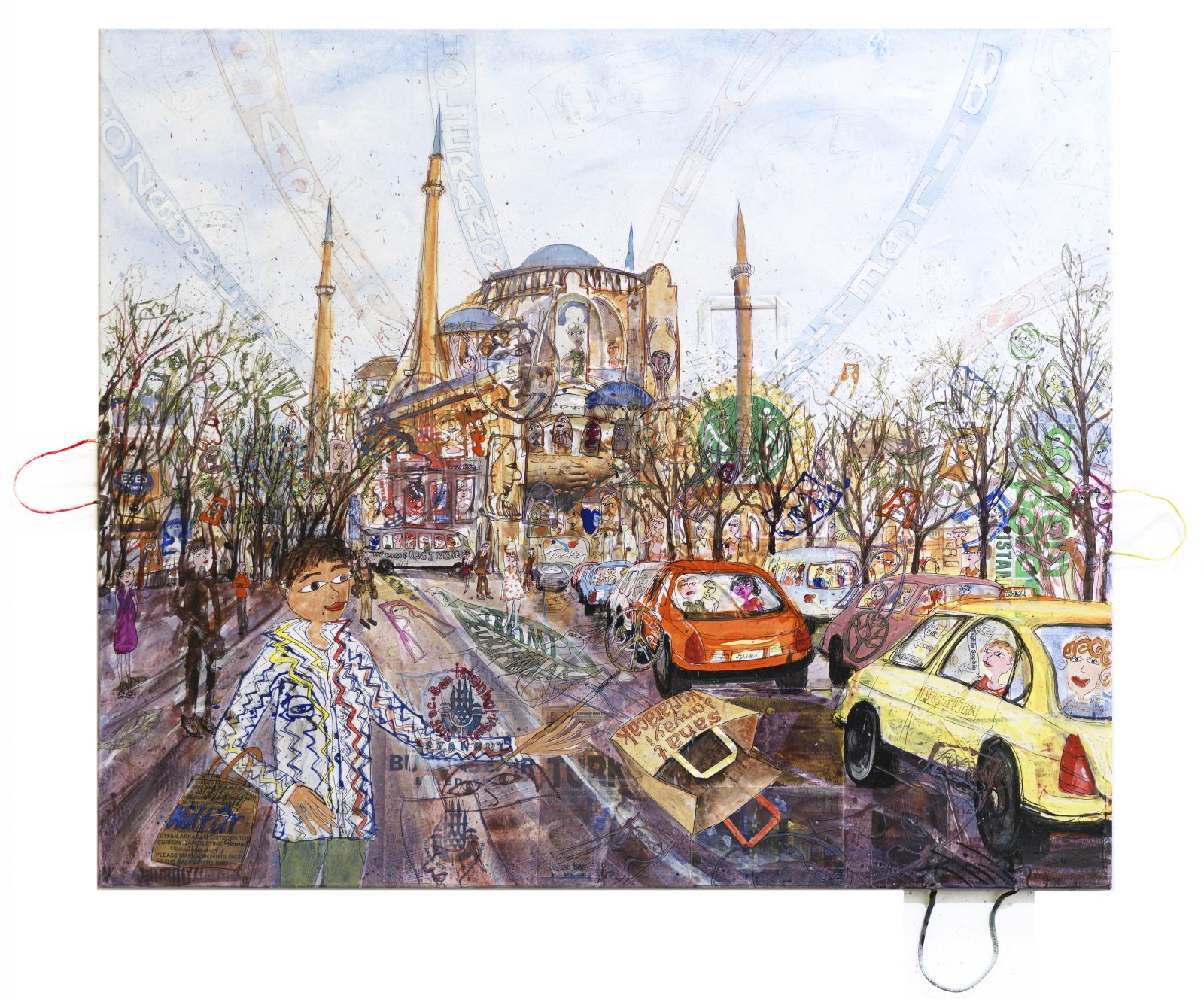 Istanbul, Urban Bag Art - Thitz - k-2404THI08