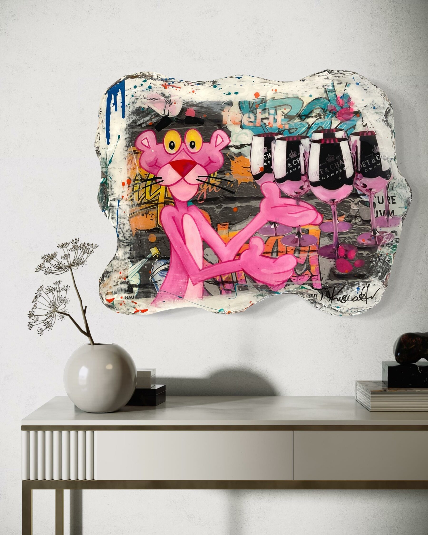 Pink Panther loves MOET - Kiesewalter, Tanja - k-2406TK02