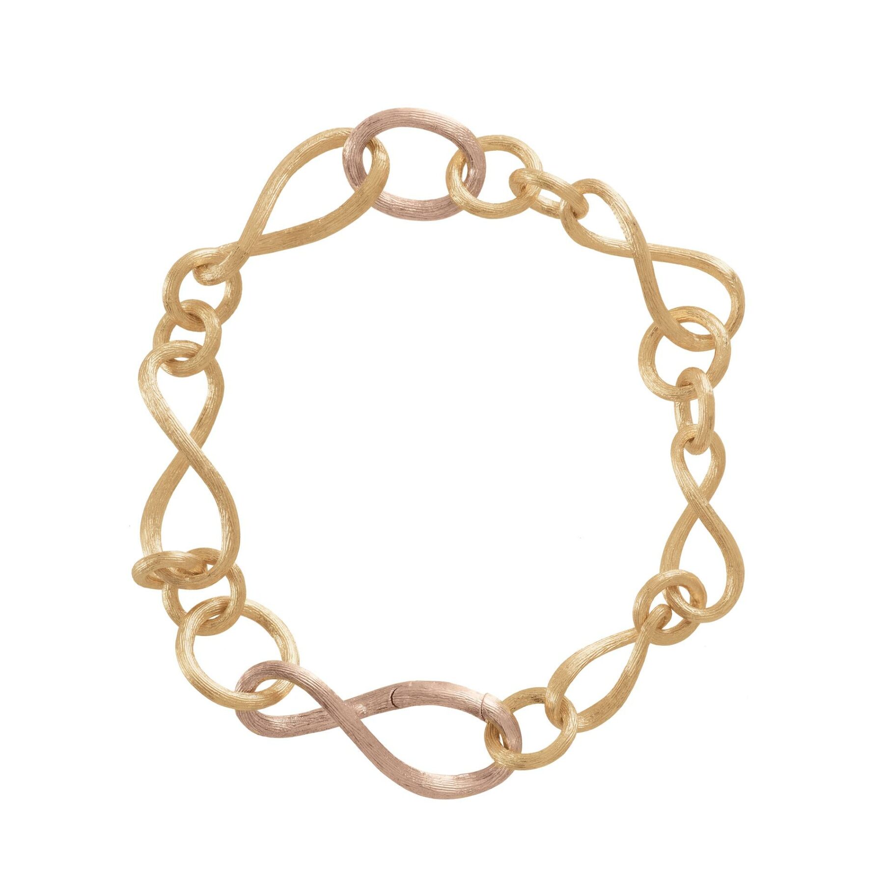 Armband Love 18K Gelbgold und Roségold - Ole Lynggaard - A1730-401