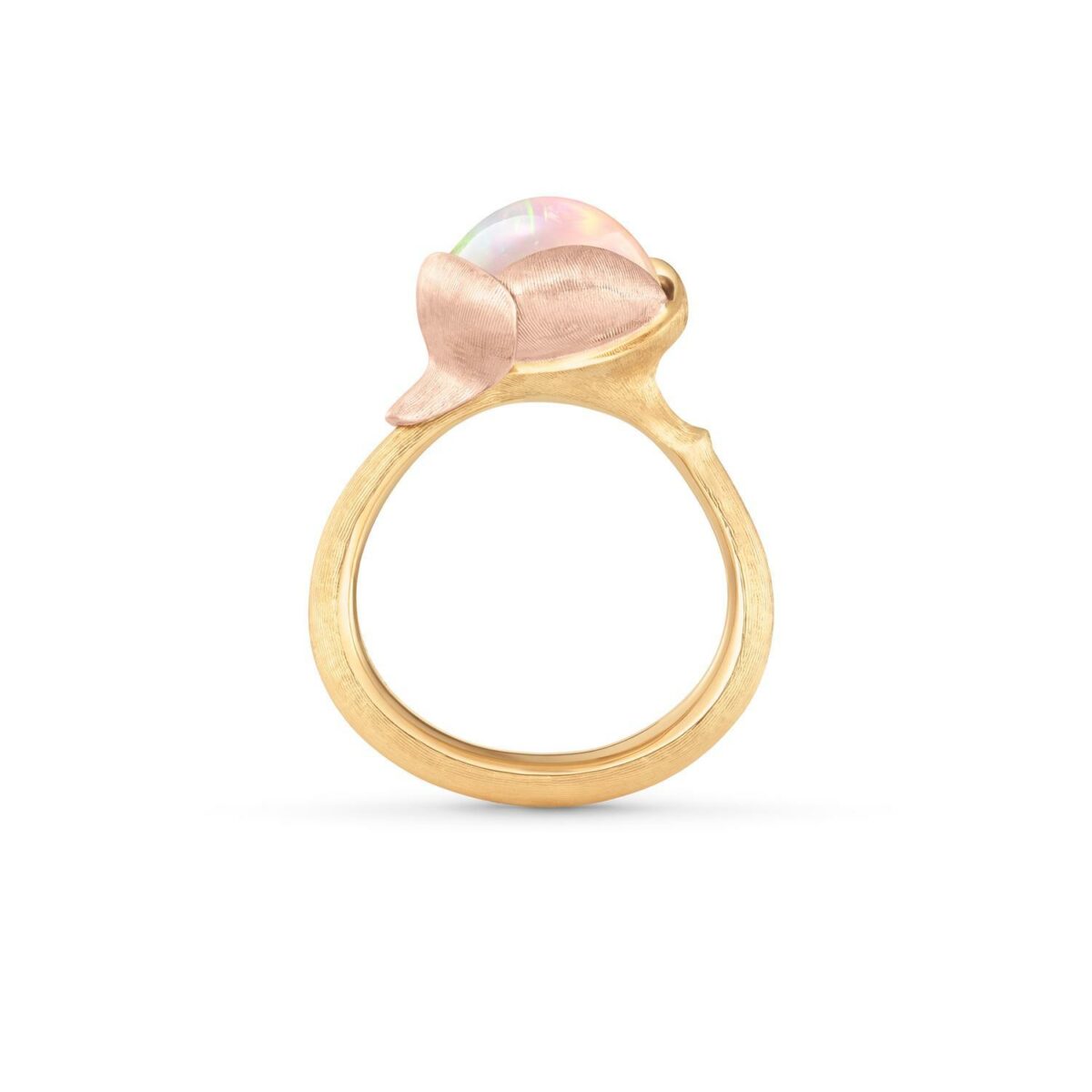 Ring Lotus no. 2 Opal 18K Gelbgold - Ole Lynggaard - A2651-428