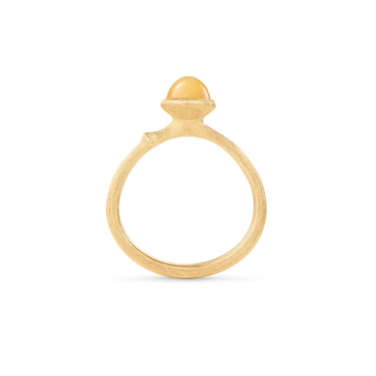 Ring Lotus no. 0 Bernstein 18K Gold - Ole Lynggaard - A2708-401