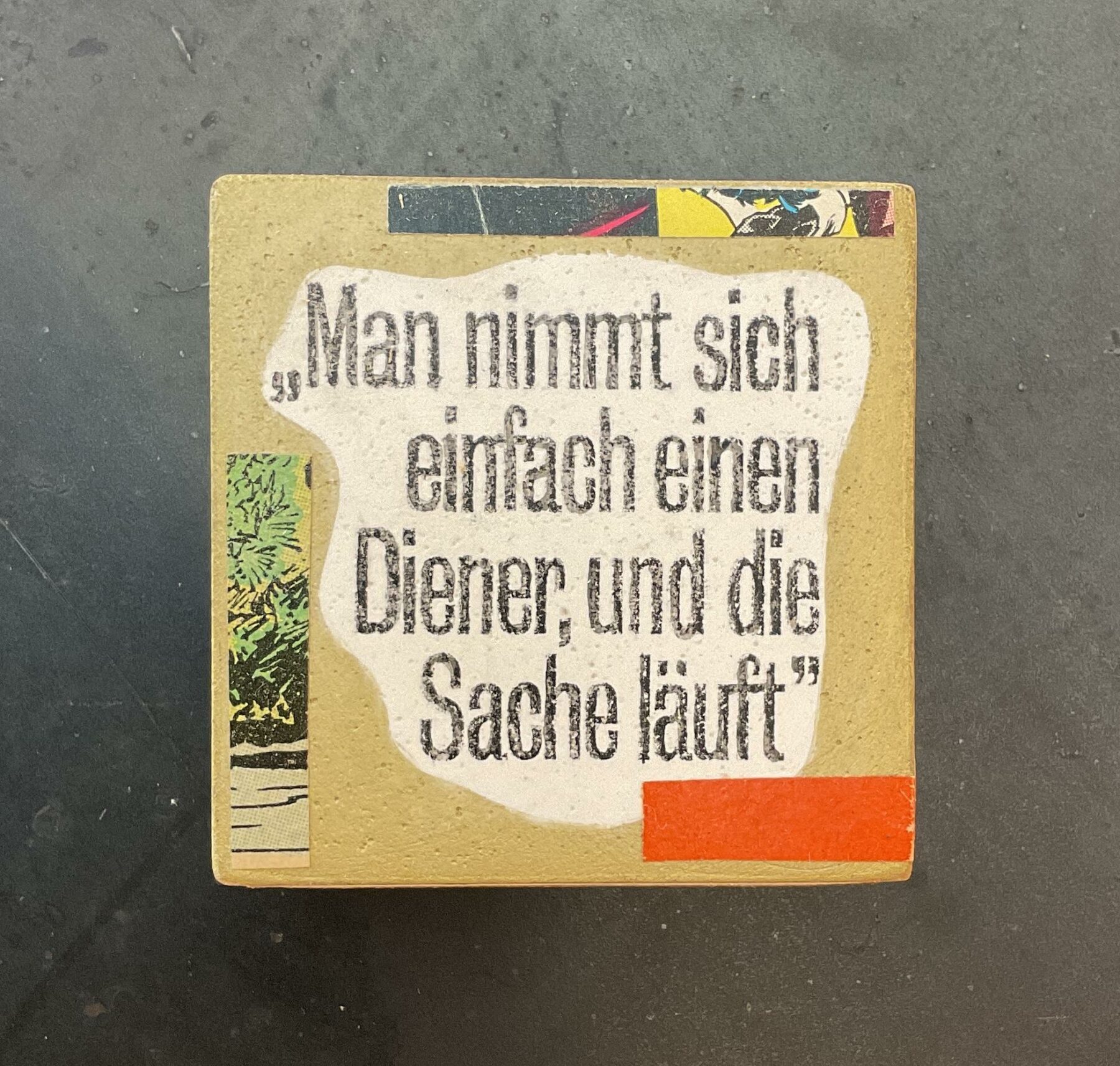 Man nimmt sich einfach... - Elm, Kati - k-2408ELM01