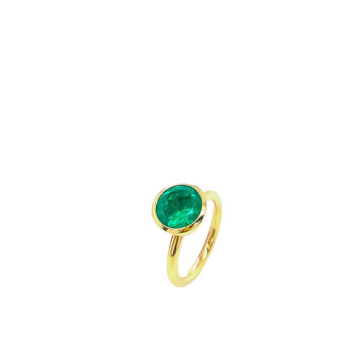 Ring Twiggy Smaragd 18K Gelbgold - Georg Spreng - 421spre11-1A