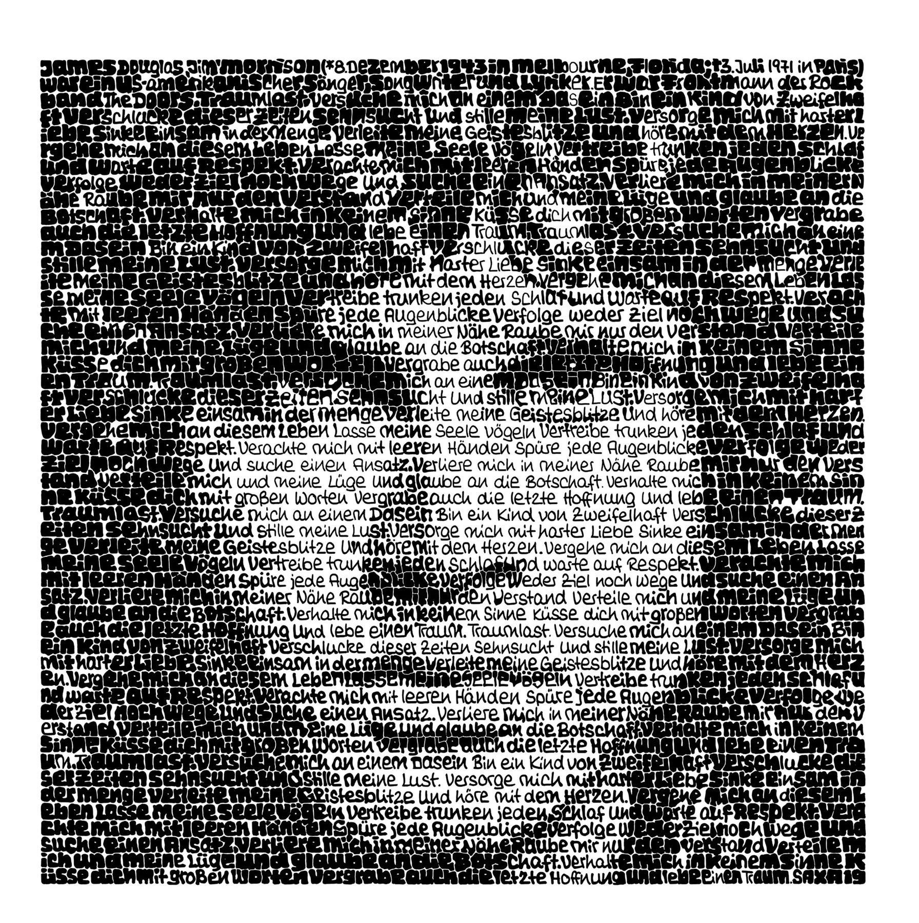 Jim Morrison Mini - SAXA - k-SAXAMINI003