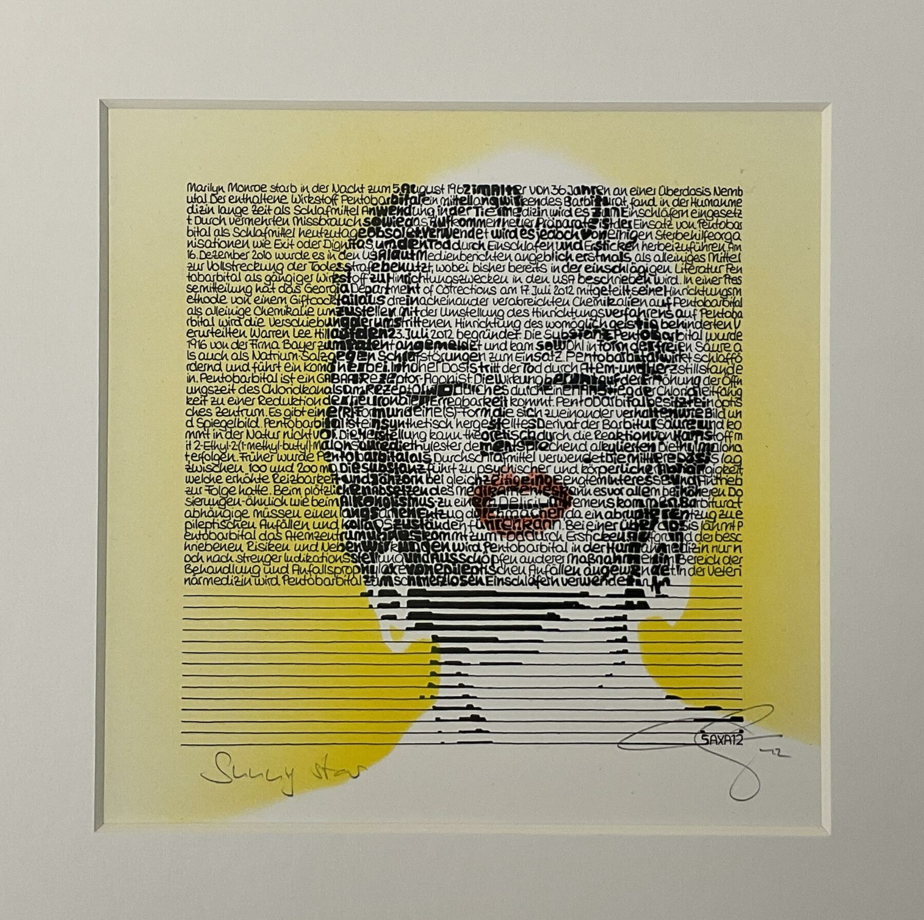 Marilyn Monroe - Sunny star - SAXA - k-SAXAOP1092