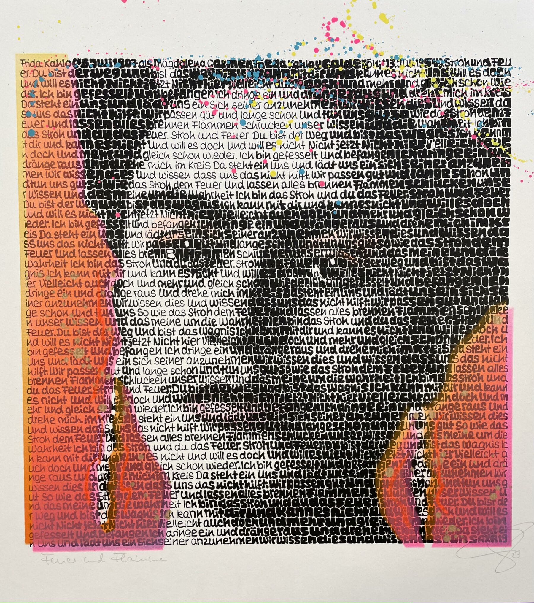 Frida Kahlo - Feuer und Flamme - SAXA - k-SAXAOP60099