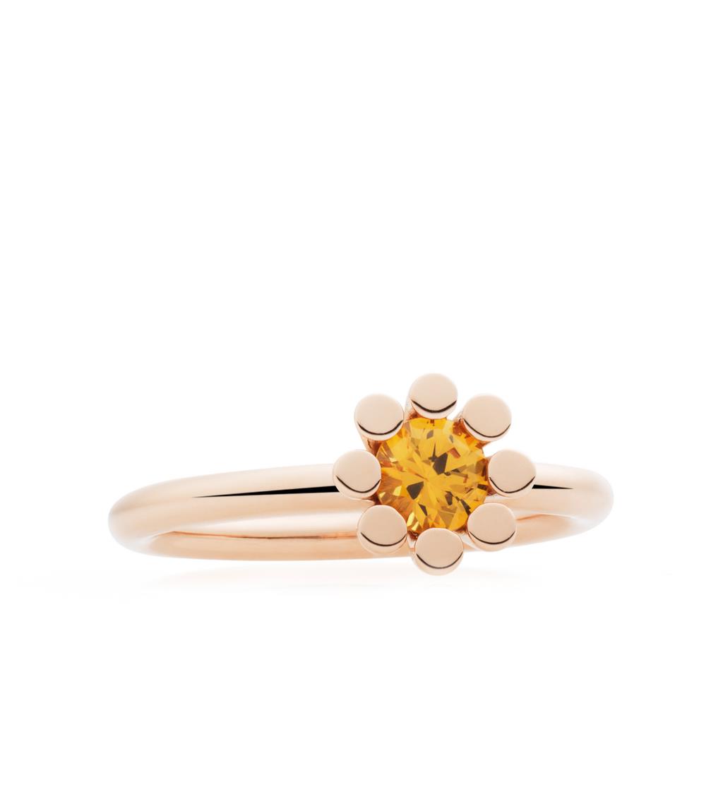 Ring Sprite 5mm Citrin 18K Roségold - Bron - 8RR4849CI